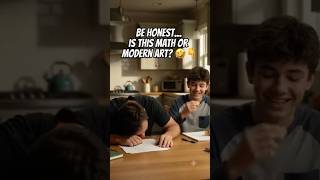😂 My Math Test Was Called Abstract Art! 🎨📚  #DadJokes #AbstractArt #MathJokes #FunnyMath