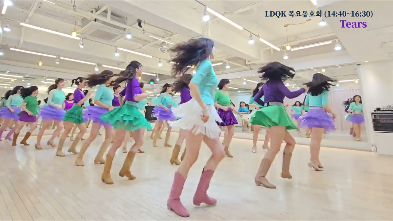 Tears Line Dance l Beginner l 티어스 라인댄스 l Linedancequeen l Junghye Yoon