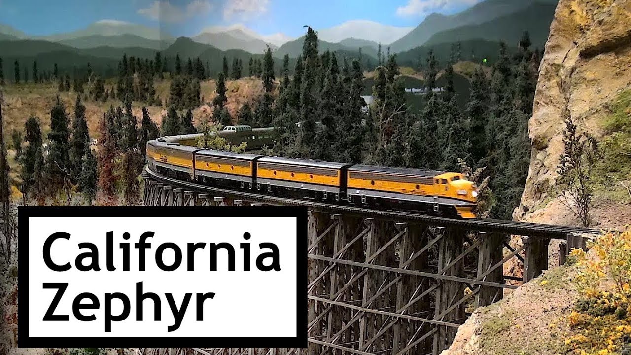  Zephyr at the Colorado Model Railroad Museum - Eastbound - YouTube