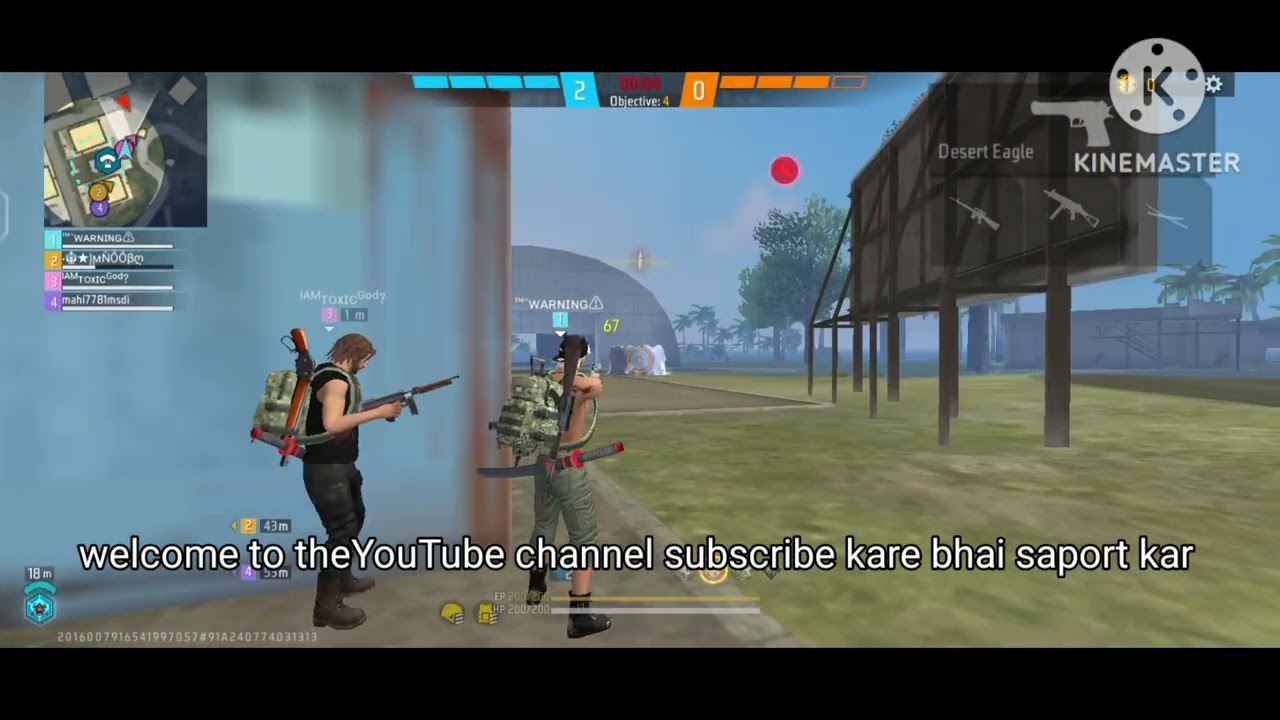 Free Fire  background video 