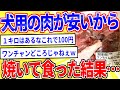 犬用の肉がめっちゃ安かったから焼いて食うwww【2ch面白いスレゆっくり解説】