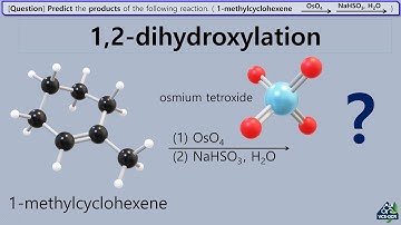 Alkene 1,2-Dihydroxylation | 𝑠𝑦𝑛 Addition | Organic Reaction Mechanism | [4k] 012