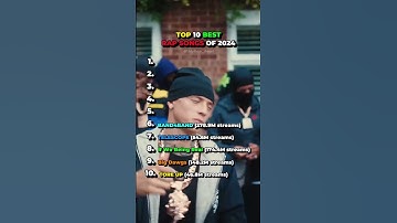TOP 10 BEST 2024 RAP SONGS