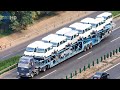 The most advanced trailers for transporting cars ▶ LOHR, ROLFO and Kässbohrer