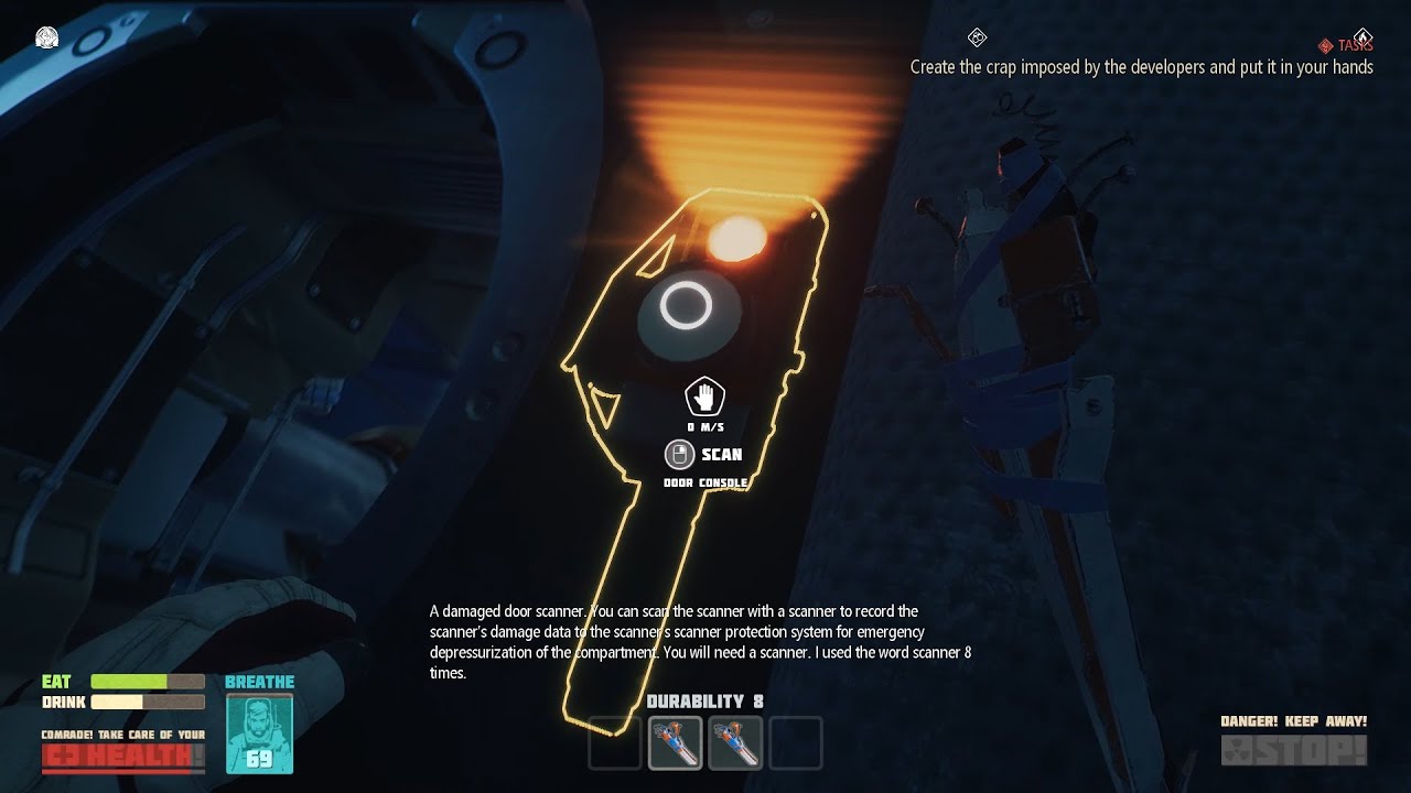 BREATHEDGE Finding the Blueprints for the Scanner and the Oxygen Generator