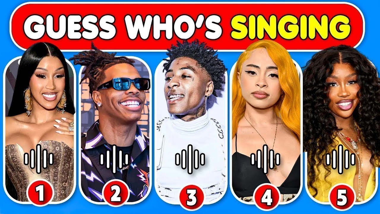 Угадай, кто поёт? ⭐ — Самые популярные песни рэперов | 99,9% неудач | Музыкальная викторина | ВЕС...
