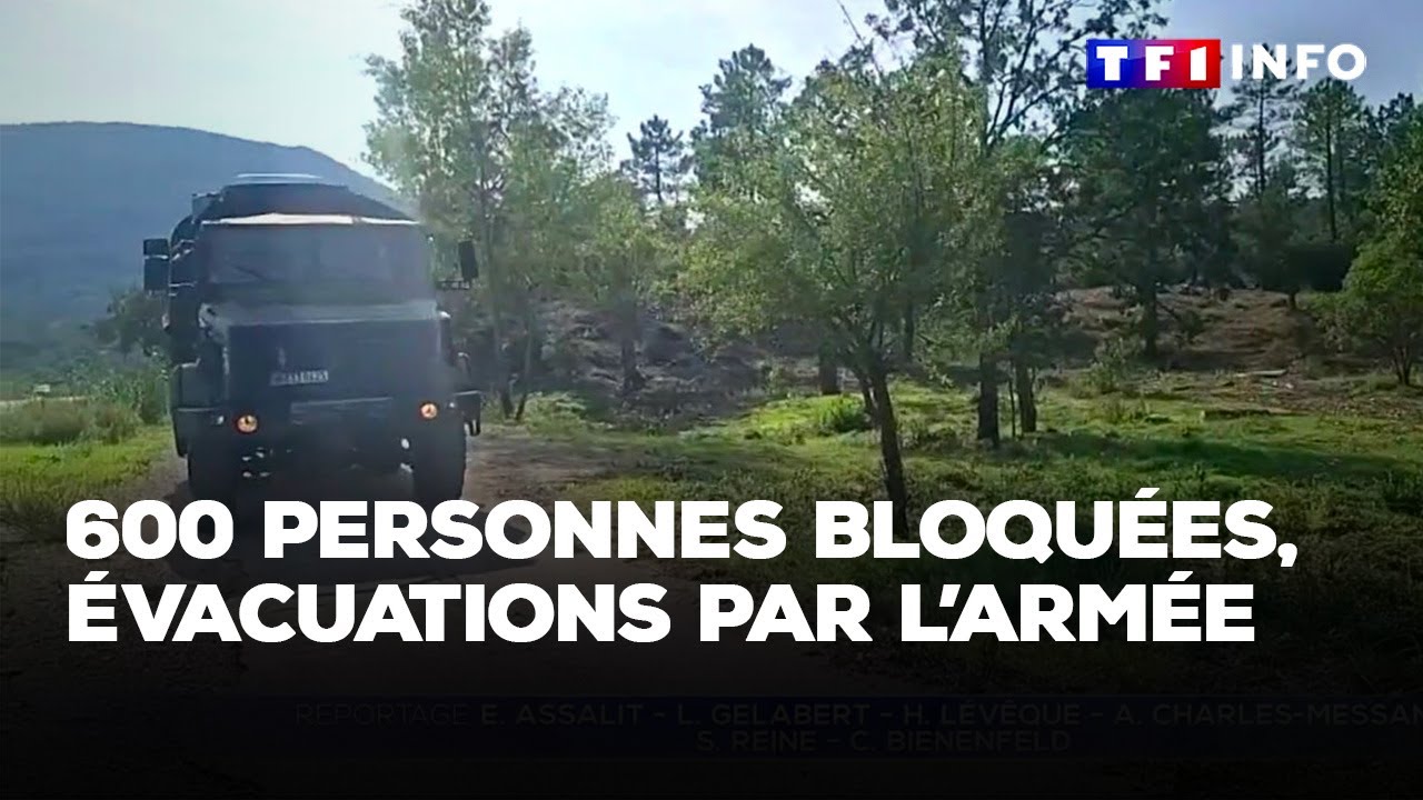 600 personnes bloquées au Muy après l'effondrement d'un pont ...