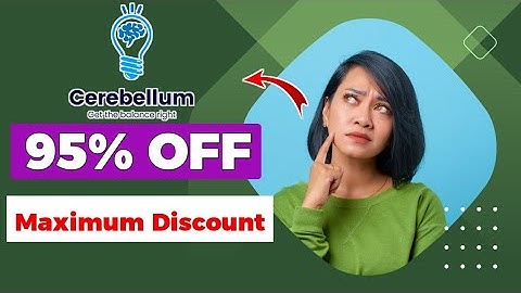 Cerebellum academy coupon code | Cerebellum academy discount code | Cerebellum academy referral code