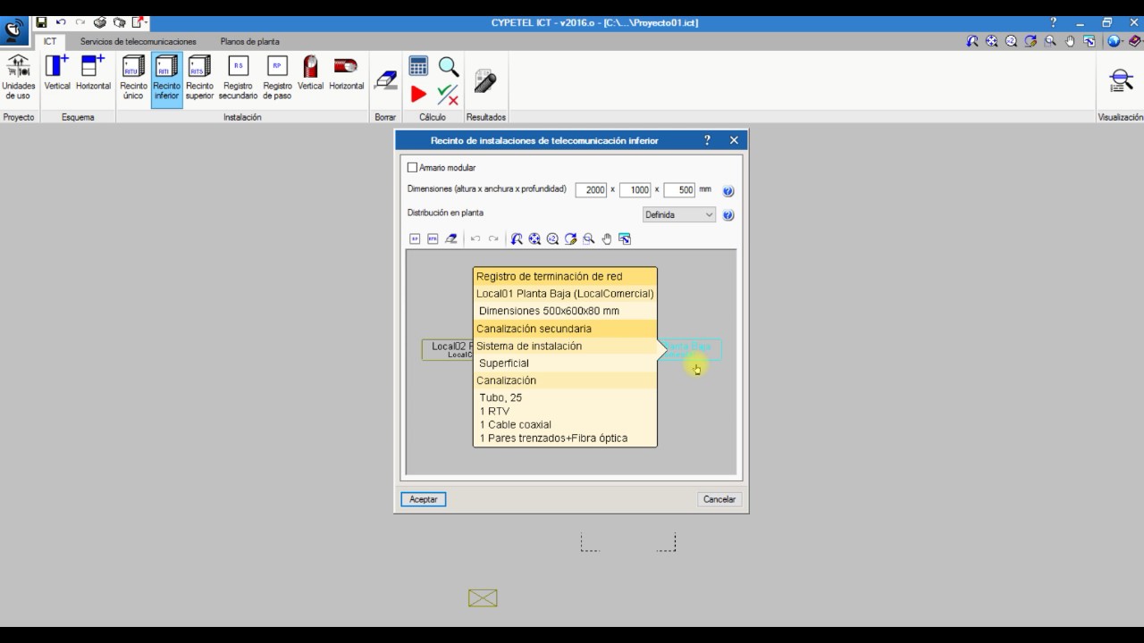 RITI, RITS, RITU, tipos de recintos interiores de telecomunicaciones en ...
