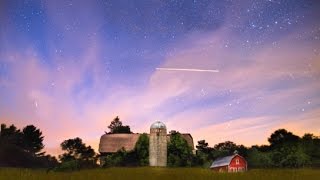 Perseid Meteor Shower Time lapse 2014