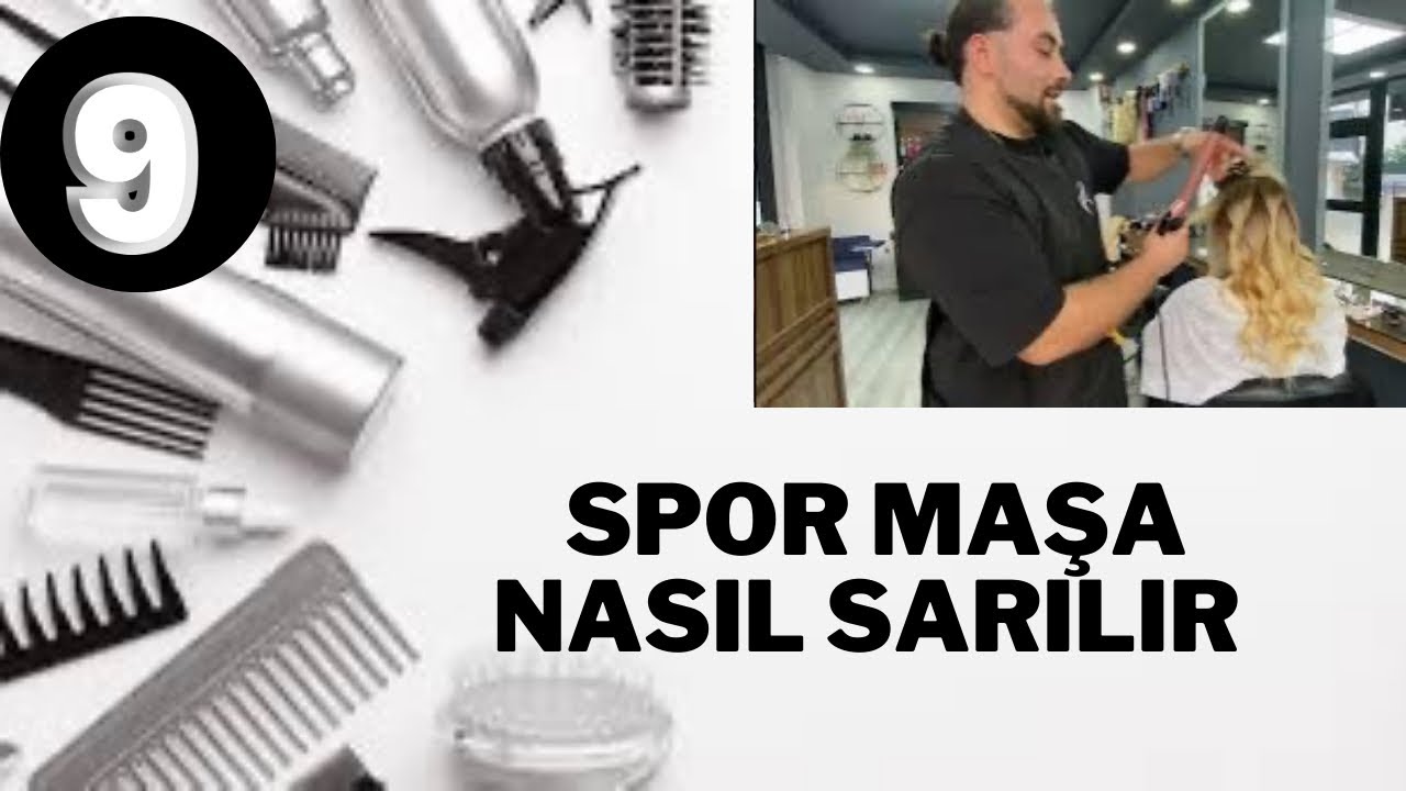 KUAFÖRLÜK EGİTİMİ 9 /.SPOR MAŞA NASIL YAPILIR?
