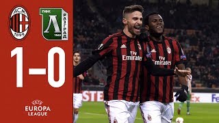 Highlights AC Milan 1-0 Ludogorets - Europa League Round of 32 second leg 2017/18