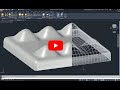 AutoCAD 2020 กับการฝึกสร้างผิว ส่วนโคงกับการใช้ Mesh