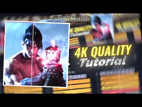 4k Quality Tutorial - Funimate #4kqualitytutorial