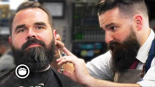 Witty Client Brings the Dad Jokes (Haircut Transformation) | The Dapper Den