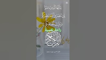 تلاوة خاشعة راحة نفسية #حور #اكسبلور #المصحف #muslimah #تيك_توك #دويتو #لايك #duet #حالات_واتس #قرآن