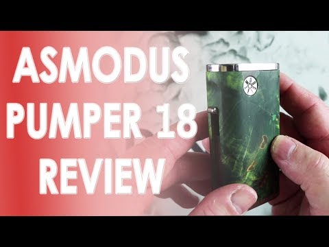 Asmodus Pumper 18 Squonk Mod Review ✌️🚭 - YouTube