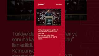 Türkiye’de çarşamba günleri yıl sonuna kadar “Sinema Günü” ilan edildi #haber #sondakika