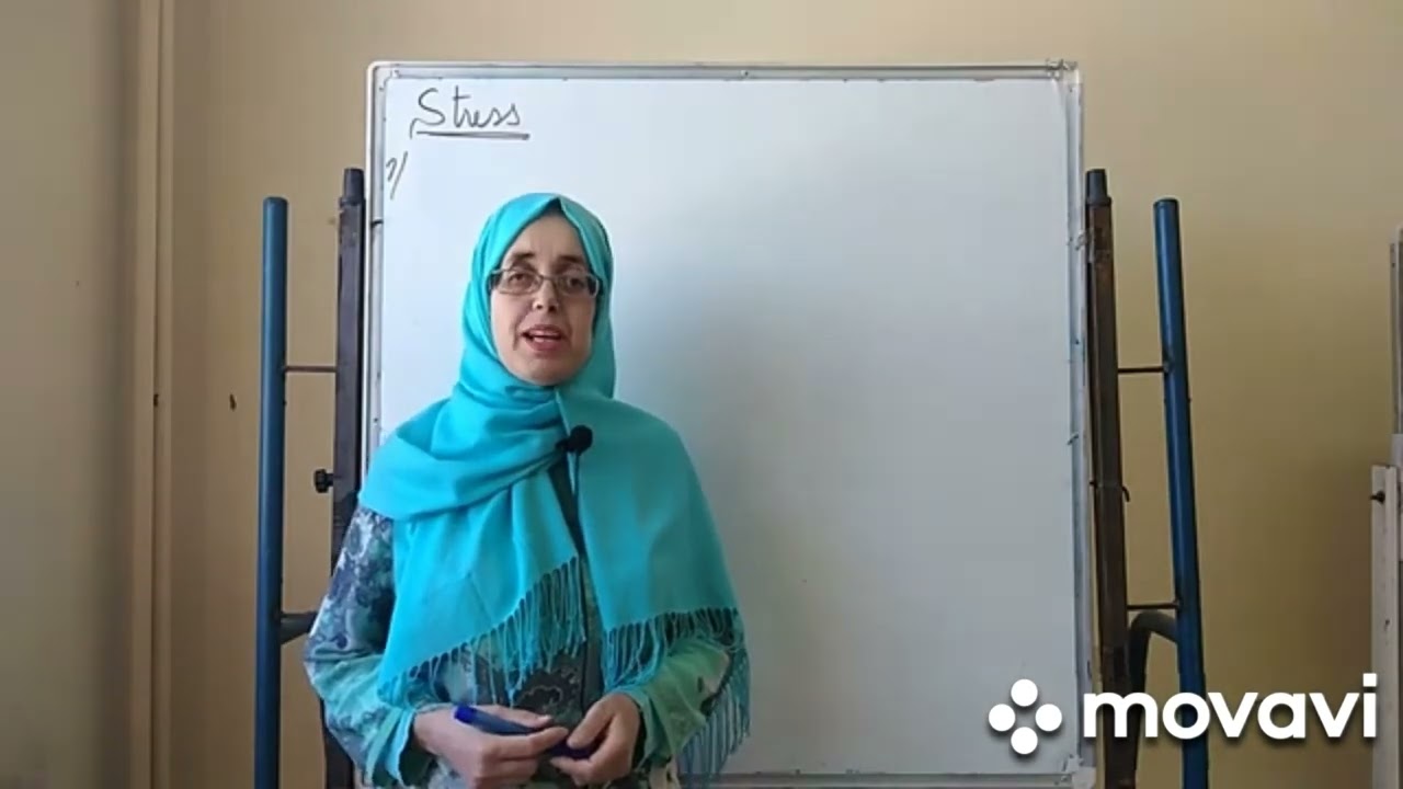 number of syllables and stressed syllable من أهم دروس الباكالوريا