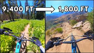 One of the LONGEST Descents in California | Cannell Plunge | Kernville, Ca