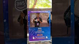 mini vlog 🎥 | AWS community day #aws #nashik #sanjivanicollage #minivlog #trendingshorts #viral
