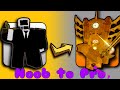 (Nyx) Noob to Pro in Bathtub Tower Defense (Part 1) || Roblox