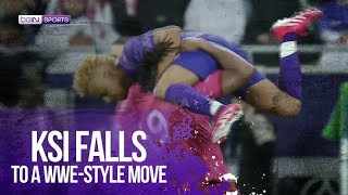 Aboflah Plays And Ksi Falls Victim To A Wwe-Style Move