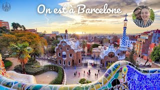 VLOG 9#♡ On visite Barcelone ensemble