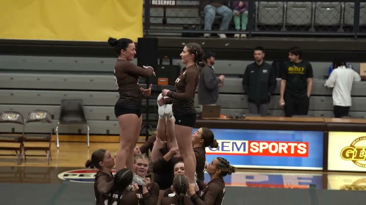 QU Stunt vs Missouri Valley College