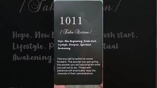 ANGEL NUMBER 1011.ITS TIME TONTAKE ACTION  FOLLOW YOUR PASSION###