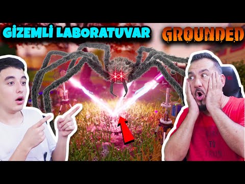 LAZERİ ÇÖZDÜK! GİZEMLİ LABORATUVAR BULDUK VE ÖRÜMCEKLE SAVAŞTIK! | EMİRMANLA GROUNDED OYNUYORUZ #2