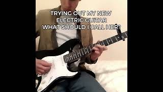 What should I name my guitar? #guitar #instrument #test #demo #music #electric