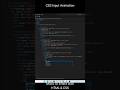 Micro CSS Input Animations Tutorial | Floating Labels, Underlines & Shake Effect