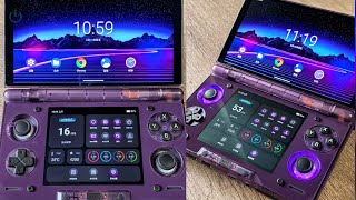 AYN Thor Unboxing version Clear Purple First look