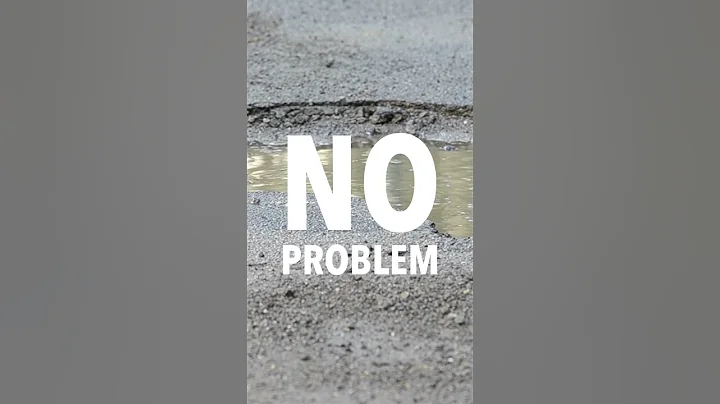 Got Water Filled Potholes?