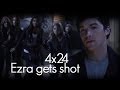 Pretty Little Liars 4x24 - Ezra Gets Shot [HD]