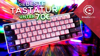 WAHNSINN: DIE BESTE GAMING TASTATUR für UNTER 70 EURO! Ne WIRKLICH günstige Custom Tastatur! screenshot 1