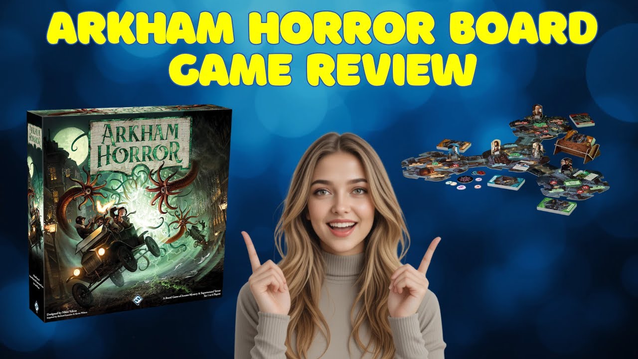 Обзор настольной игры Arkham Horror | Стоит ли её покупать? (2026)