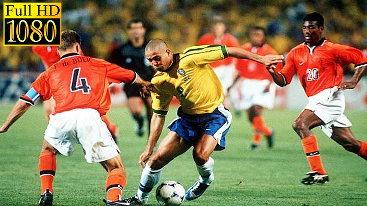 Brazil 1 (4) x (2) 1 Netherlands World Cup 1998 | Full highlight -1080p HD | Ronaldo de Lima