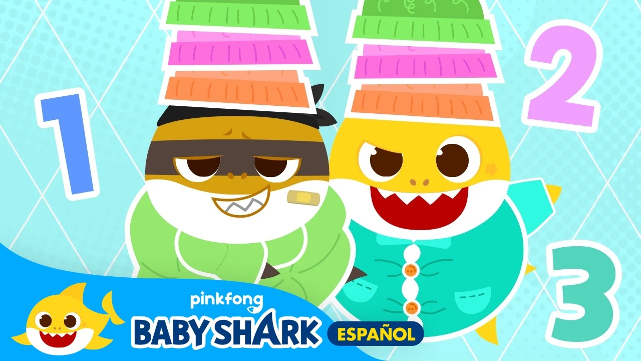 📚Aprendamos los Colores y Números con Tiburón Bebé | Video Educativo | Baby Shark en español