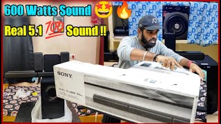 Unboxing Real 5.1 Home Theatre For New TV 😍 - Sony HT-S40R Unboxing & Sound Test 🔥 | Enowaytion Plus