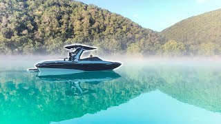 WAKEBOARDING ON GLASS!