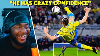 American Reacts to Zlatan Ibrahimovic - Craziest Skills Ever & Impossible Goals