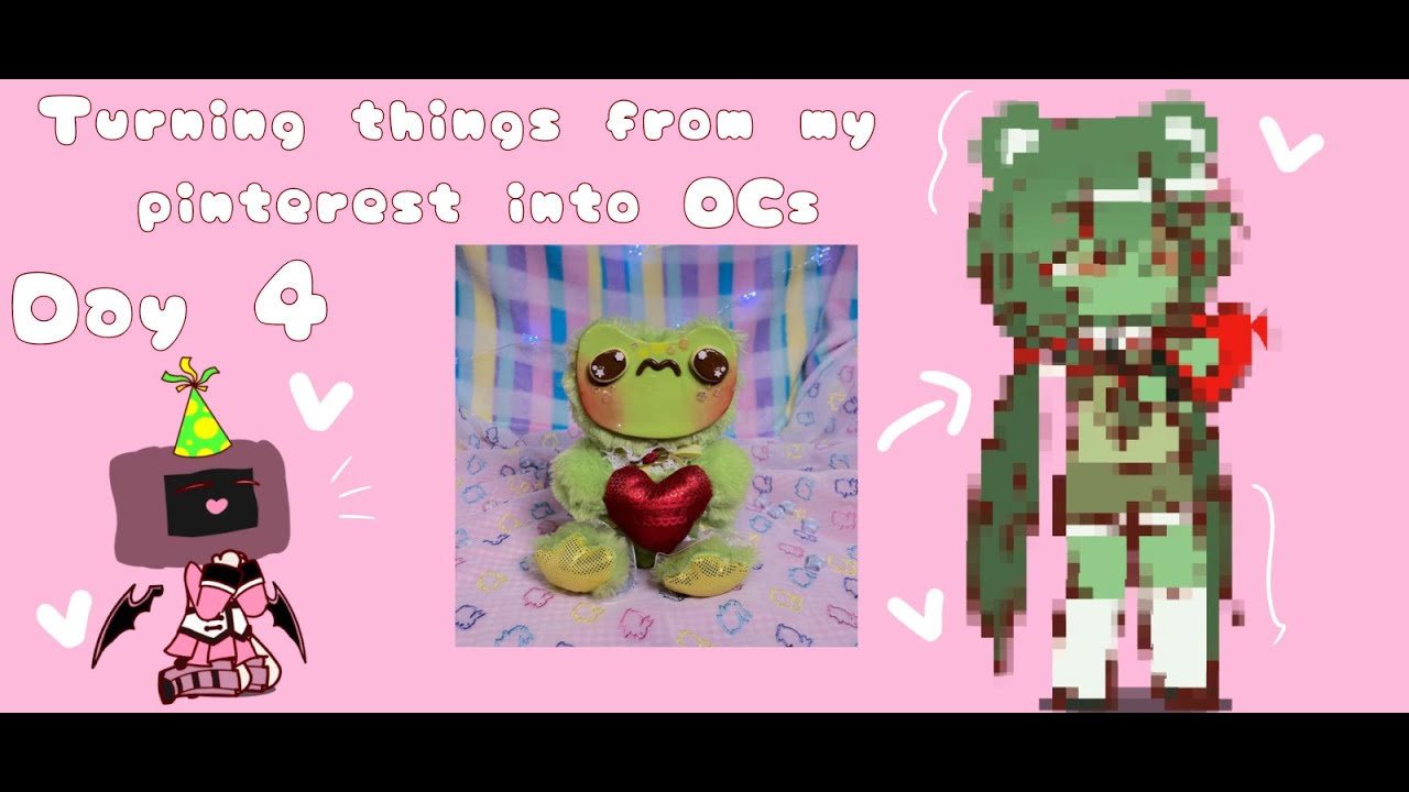 ||Day 4 of turning things from my Pinterest into OCs|| - YouTube