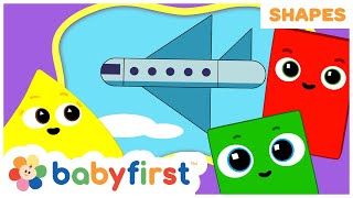 new episode shapes school educational videos learn shapes vehicles for kids babyfirst tv