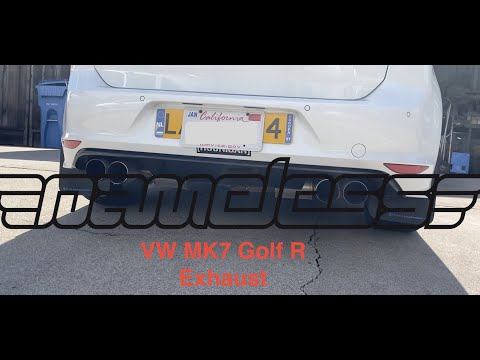 Nameless Performance VW MK7 Golf R Exhaust System