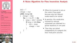 Lecture 12: Flow-Insensitive Points-to Analysis (Part A)