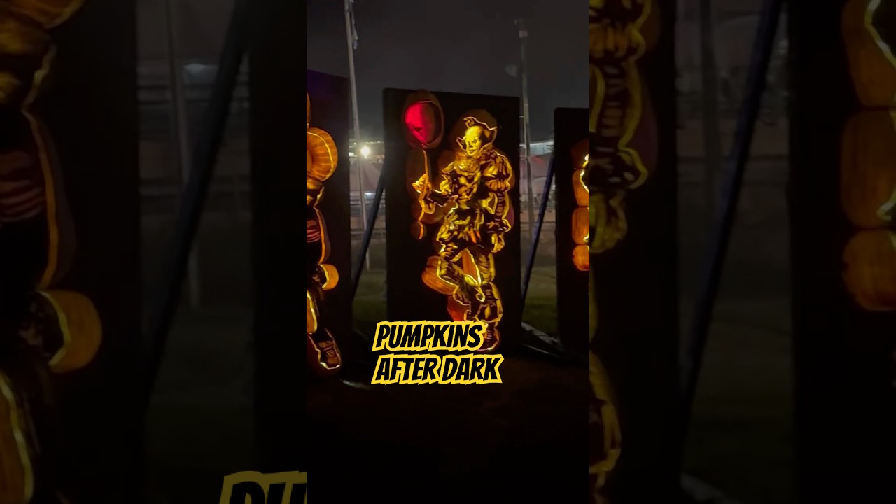 Horror Icons Reimagined in Pumpkins 🎃 | Pumpkin After Dark Calgary 