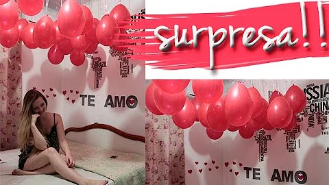 Como fazer festa surpresa no quarto?
