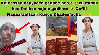 Gaffii Nagaafaattaan Kunoo Kaleessaa Hedduuun Gaddee Bo,E Yuutubikoo Rakkoo Godhate